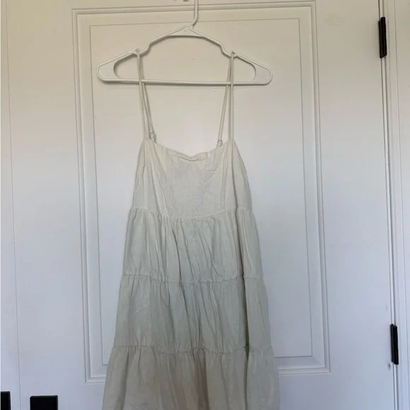 American Eagle Outfitters | Dresses | American Eagle Outfitters Cream Midi  Dress | Poshmark